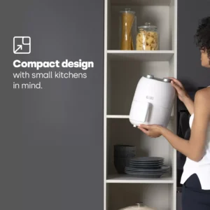 LIVIVO 2L Air Fryer Rapid Healthy Cooker Oven Low Fat Free Food Frying Non-Stick